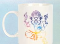 main image for ad The Watercolour Rainbow Ganesh Elephant Headed God Mug