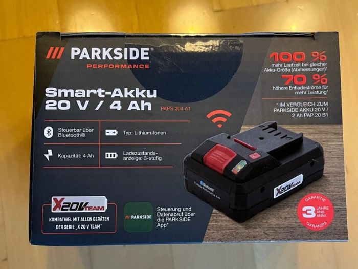 Parkside Performance 12A X20V Smart Bluetooth Super Fast Battery Charger. 12AH 8AH 4AH X20V Smart Bluetooth Batteries. 2.5AH 5AH X12V Next Gen Performance Batteries 6.0A X12V Next Gen Performance Fast Charger.