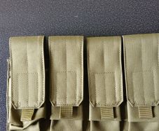 Airsoft pouches  quad 4x magazine