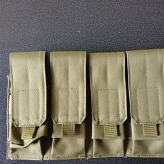 Airsoft pouches  quad 4x magazine