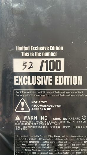 Kaustic Plastik X Infinite Statue London After Midnight 1/6 Figure (Not Hot Toys)