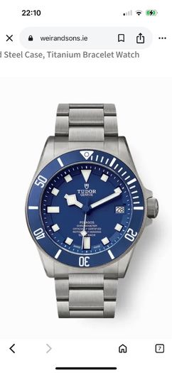 Tudor Pelagos 42mm blue