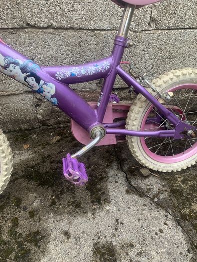 Purple Princess Kids Bike