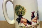 vintage pottery set