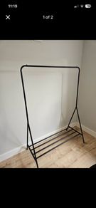 Clothes rail x3
