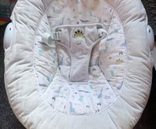 Baby boucer blue