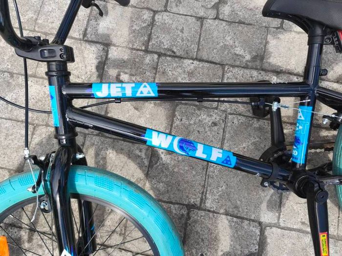 Jet BMX wolf bike