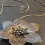 Silver flower pendant Image 2