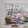 "Bridge at Laragh" Watercolour by Michael Walsh - Signed and dated Image 5