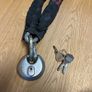 motorcycle bike motorbike chain and lock Image 3
