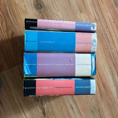 4 Harry Potter UK editions incl 3 first editions
