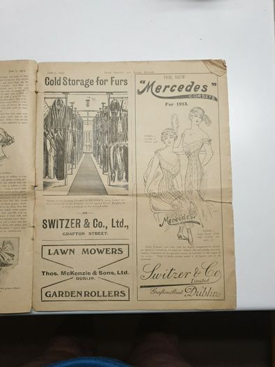 2 Rare Orig Copies Society Magazines