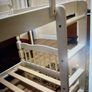 A Beautiful White Bunk Bed. No Mattresses . Image 3