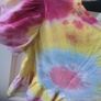 Tie dye girls top Image 4