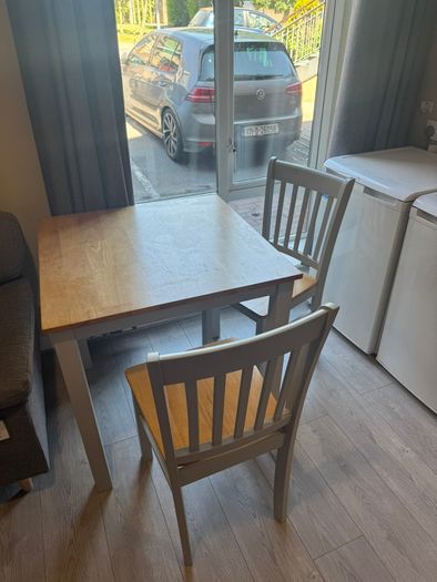 Dinning Table and 2 Chairs