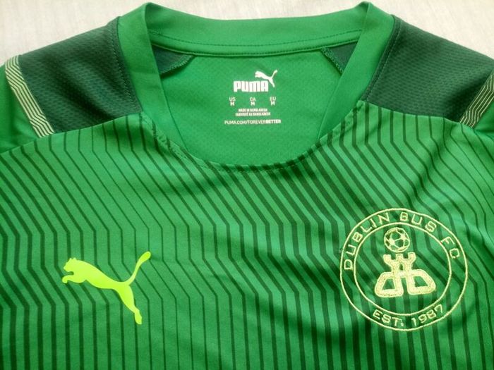 Dublin Bus FC Puma Jersey Size M Adults