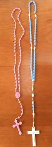Childrens Plastic Rosary Beads