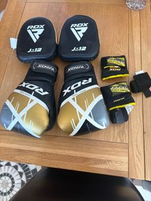 Boxing Gloves and pads