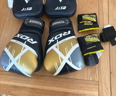 Boxing Gloves and pads