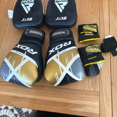 Boxing Gloves and pads