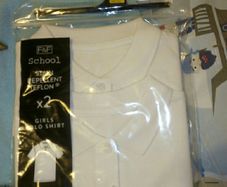 BNWT F&F Girls Polo Shrts Age 9-10