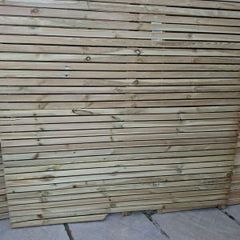 Treated panels