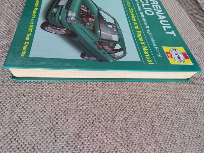 Haynes Renault Clio service and repair manual hardback FREE STANDARD POSTAGE INCLUDED
