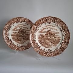Olde Staffordshire Salem China Plates