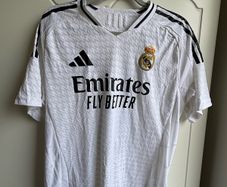 Real Madrid 24/25 Authentic Home Shirt