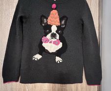 Women jumper christmas size S new 100%wool