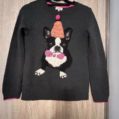 Women jumper christmas size S new 100%wool
