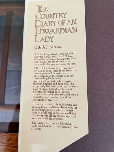 1980 Hardback Edition The Country Diary of An Edwardian Lady 1906