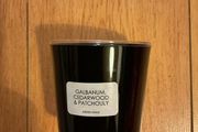 Galbanum, cedarwood and patchouly scented candle