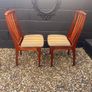 Mid Century Dining Chairs x 2 Image 2