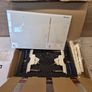 Geberit Sigma 70 duel flush plate white glass Image 3