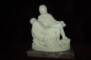 Vintage "Our Lady Of Sorrow" Ornament (4.5"l /5"t )