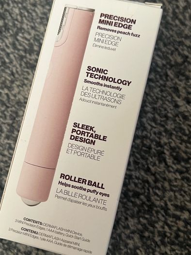 DERMAFLASH Mini On-the-Spot Peach Fuzz Removal - Blush BNIB