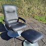 Office Chair and Footstool Image 3