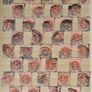 Great Britain Queen Victoria 1887. Jubilee Issue Bulk Study Lot. 72 Used Stamps on Stock Pages, 1/2d Vermilion and 2 1/2d Purple, Blue. Image 2