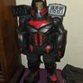 Imaginext Red and Black Batbot Xtreme - Lights and Sounds fully working Image 6