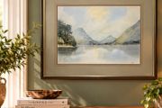Tom Kerr MBE - Original Signed Watercolour - Carlingford Lough Mourne Mountains