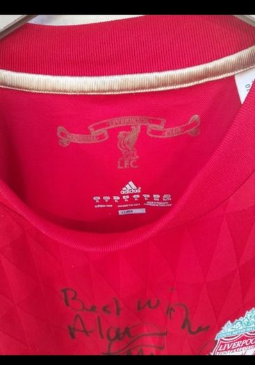 Liverpool FC signed Home Jersey