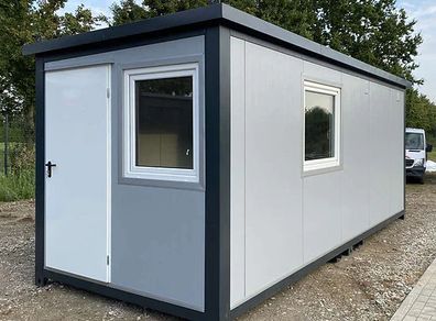 Container and WC shower and kitchen
