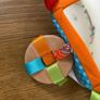 Baby Sensory Rattle Chime Toy and Baby Comforter Bundle 3 pc /Sensory Toys Image 4