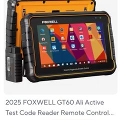 New 2026 FOXWELL GT60 OBD2 Diagnostic Tool All System Bi-directional Car Code Reader 24 Reset Professional OBD 2 Automotive Scanner