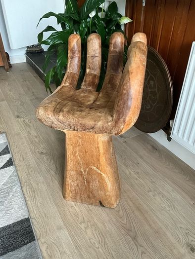 Hand-Shaped Chair