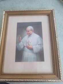Framed OF St. Pope John Paul II