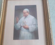 Framed OF St. Pope John Paul II