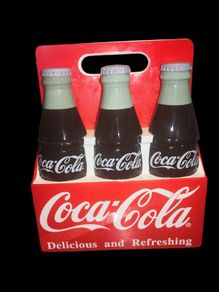 Official Coca Cola large ceramic storage box