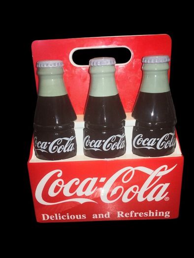 Official Coca Cola large ceramic storage box